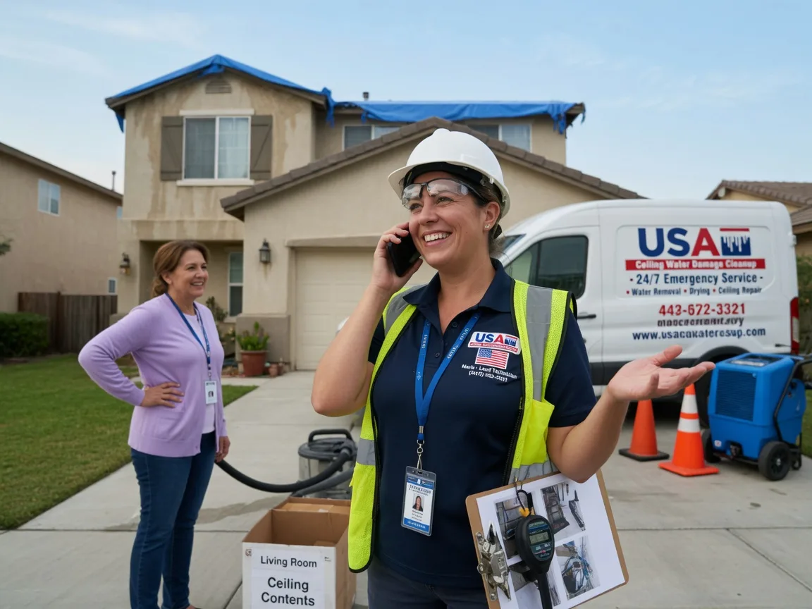 Ceiling Water Damage Restoration Templeton, IA FAQs